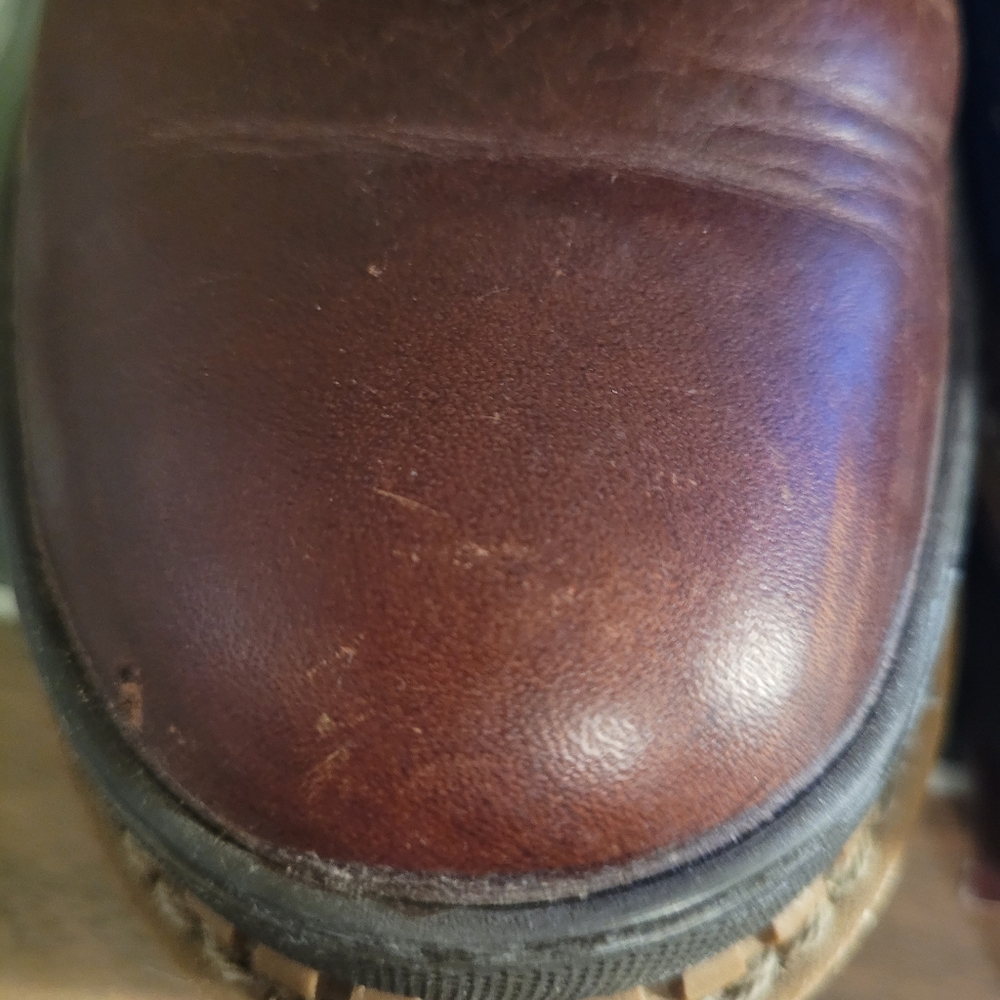 Georgia Giant Womens Leather steel toed work boots  - 6.       D38 - Picture 10 of 12